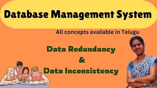 Data Redundancy and Data Inconsistency in DBMS || DBMS IN TELUGU