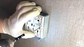 샤오미 벽 스위치 설치(install Xiaomi Aqara wall switch)