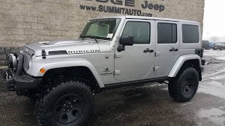 2017 JEEP WRANGLER 4 DOOR UNLIMITED RUBICON AEV CONVERSION WALK AROUND REVIEW 4X4 SOLD! 7J73 SUMMIT