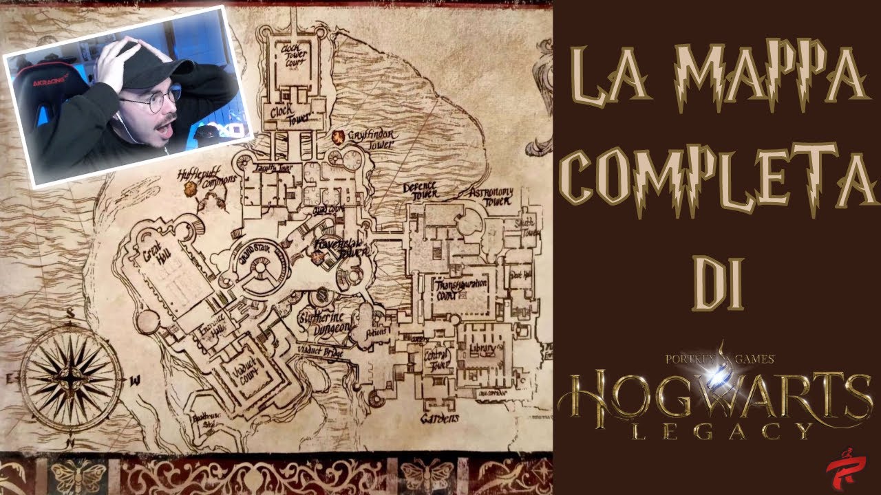 Mappa Di Hogwarts