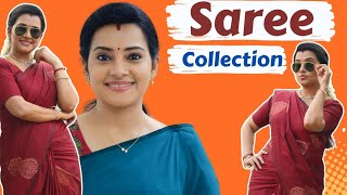 Saree Collection |  Sruthi Raj | Vlog