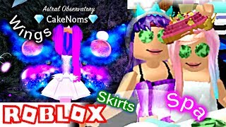 Royale High Galaxy Wings Videos 9tube Tv - royale high spa update new galaxy wings new train rose dress roblox piano