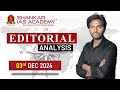 Editorial Analysis| December 3 2024| Shankar IAS Academy| UPSC current Affairs | Mains