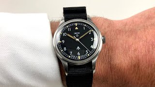 Smiths W10 military dated 1969 | steel manual vintage wristwatch with hack feature