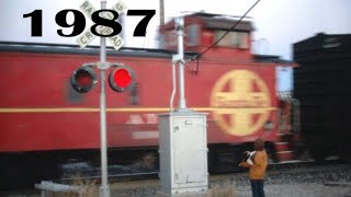 Santa Fe, SPSF, EMD, Burlington Northern and Rio Grande 1987 (Part 2.4 of 4)