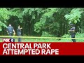 NYPD searching for suspect after woman fights off attempted rapist in Central Park