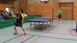 Kabacinski vs Englmair 1  TV Hilpoltstein II vs TuS Bad Aibling 20180203 Oberliga Table Tennis 8