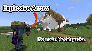 How to make an "Explosive Arrow" in Minecraft Java Edition 1.21.11 (SUPER SIMPLE)