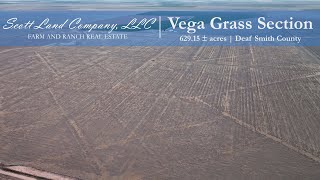 Section of Grassland in Vega, TX - CATTLE COUNTRY