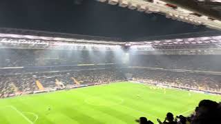 FENERBAHÇE - LYON 1 DK SESSİZLİK SONRASINDA FENERBAHÇE SEN ÇOK YAŞA CANIM FEDA OLSUN SANA