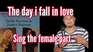 The day i fall in love - James Ingram & Dolly Parton, Male part Only