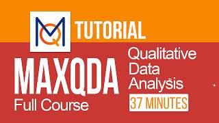 Qualitative Data Analysis for Beginners — Complete Course Using MAXQDA (2026)