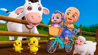 Animals Farm Song New Compilation | Old MacDonald | Baby Cartoon Songs and Nursery Rhymes Bebe Bobo