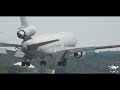 4k 50fps usaf kc 10 extender landing at ramstein air base etar