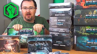 Mythic Battles 1.5 unboxing - Upgrade kit, Ymir, Dionysus