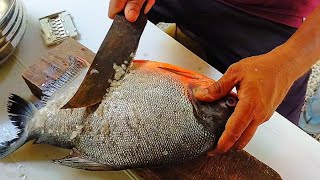 ഇത് പോലെത്തെ ആവോലി കണ്ടിട്ടുണ്ടൊ @shebeeskitchentips007 /vlog /fishcleaning /villegelife