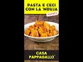 Pasta e ceci con la 'nduja #shorts