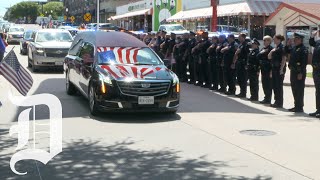 Procession, funeral held for former Congressman Sam Johnson