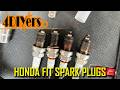 How to Change the Spark Plugs on a Honda Fit 1.5L 4 Cylinder