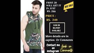 Rs 249 For Frist 50 😯 Hurry Up 👍 #shorts #fashion#boysfashion