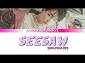 BTS (방탄소년단) Suga~Seesaw (Color Lyrics Coded) Han/Rom/Eng