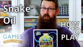 How to play Snake Oil PLUS our House Rules! - Games Explained