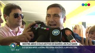 EN CAMPAÑA, MESTRE INAUGURÓ EL CICLO LECTIVO 2019