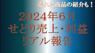 2024年6月せどり売上・利益をリアル報告