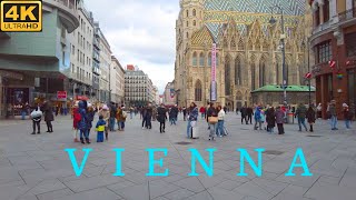 Vienna, Austria - February Walking Tour 4K UHD