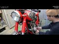 honda cb250 engine does not start plug exchange point adjustment ignition timing adjustment