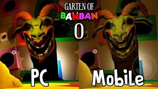 Garten of Banban 0 - MOBILE vs PC Ending Epic Scene Comparison