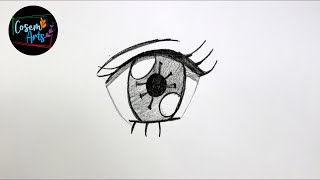 Eye Drawing Anime Easy | How to draw Anime eye easy