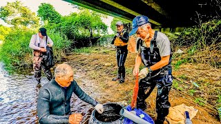 【walk the river】レジェンド漁師　うなぎぼっぽをお客さんと回収！