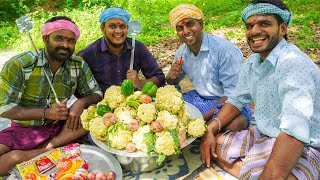 Gobi Manchurian Recipe | Village Style Veg Manchurian | chinese food recipe cooking in my village