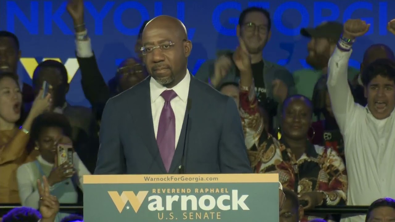 Raphael Warnock Wins Georgia Senate Runoff Election Against Herschel ...