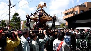 令和元年８月江戸川区白髭神社大祭大神輿