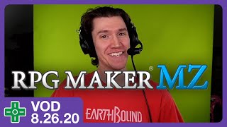 Making a game with audience ideas! (RPG Maker MZ) | VOD 8.26.20