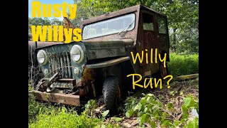 Sitting for 40 years will this Willys Jeep run again?