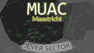 ATC RADAR | [ MUAC ] | Maastricht Centre (JEVER SECTOR)