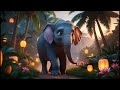 ellie the elephants✨ gentle stroll soothing jungle sounds for kids sleep u0026 relaxation