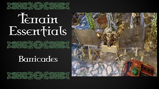 Terrain Essentials: How to Create 4 Different Kinds of Barricades for Warhammer/Wargaming