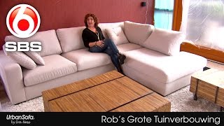 UrbanSofa bij Rob's Grote Tuinverbouwing : Seizoen 7  - Deel 2