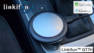 Linkifun GT7H Android 13 Smart AI Box Adattatore wireless CarPlay/Android Auto ( Recensione )