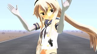 【Kankoremmd】Sunanowakusei　(【艦これmmd】砂の惑星)