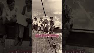 Daring Heights: Lunch Atop A Skyscraper, 1932 🍔🏙️#LunchAtopSkyscraper #DaringFeats #PlayfulCourage