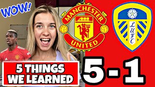 Man United vs Leeds 5-1 Premier League Fan Reaction & 5 Things We Learned From The Game