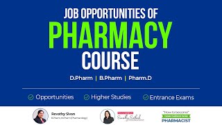 How to become Pharmacist | B.Pharm & Pharm.D Course | Career Guidance | Sreevidhya Santhosh