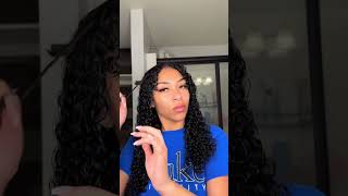 Install a Upart wig with me (linked in my Amazon in bio) #curlyhair #curls #wiginstall #wigs