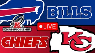 Bills vs. Chiefs Live Score - AFC Championship Round | 2024-2025 NFL Playoffs