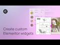 Tutorial: create any Elementor widget with Angie